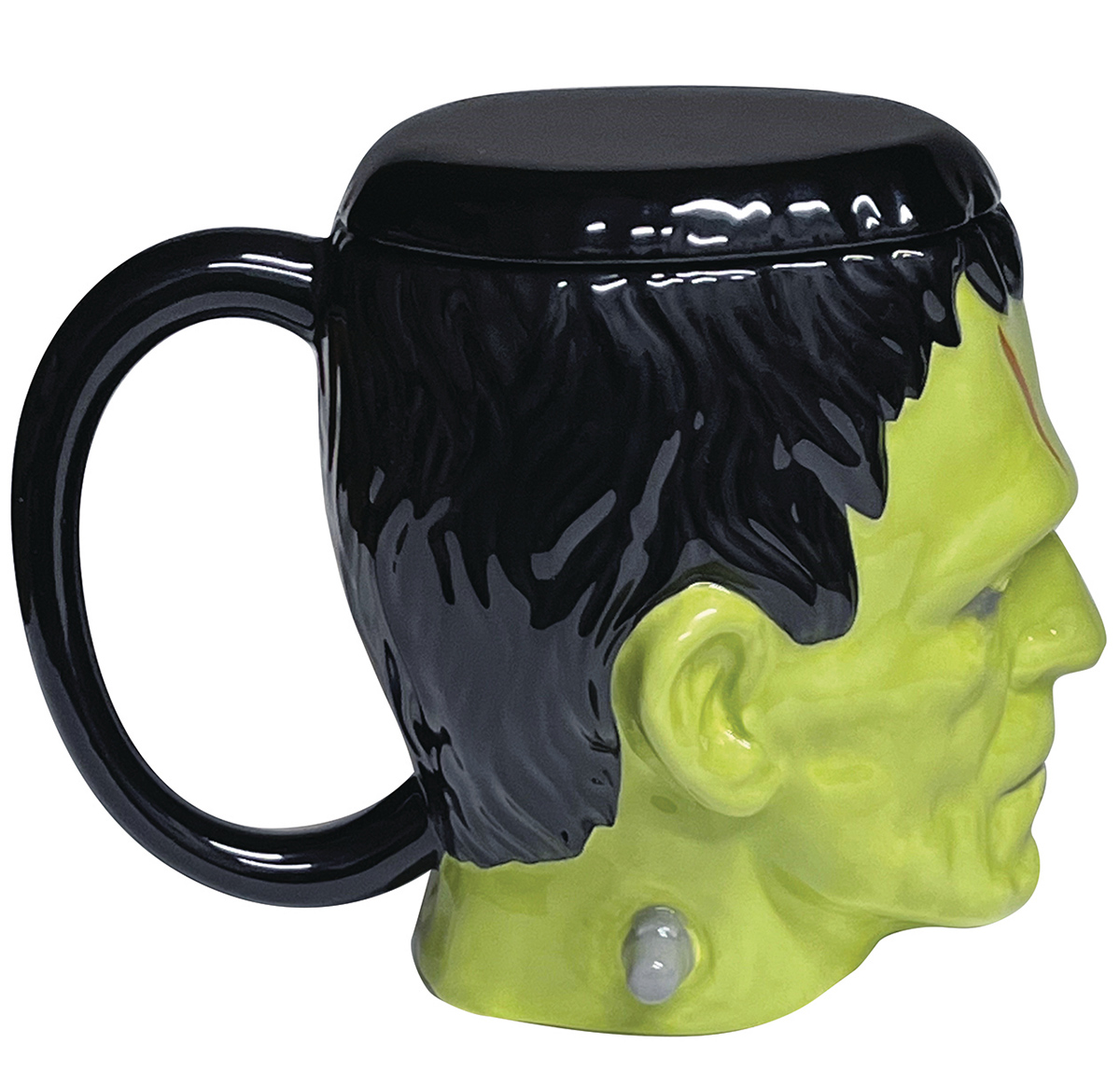 Caneca Esculpida Monstro do Dr. Frankenstein (Boris Karloff)