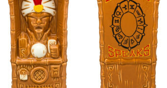 Caneca Geeki Tikis Zoltar, a Máquina Arcade de Adivinhação Onisciente