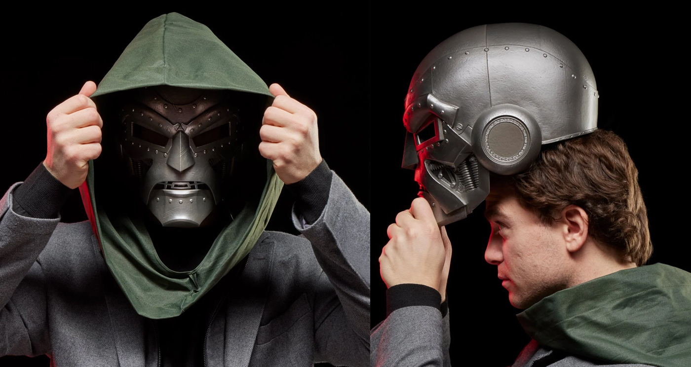 Doctor Destination (Doctor Doom) helmet