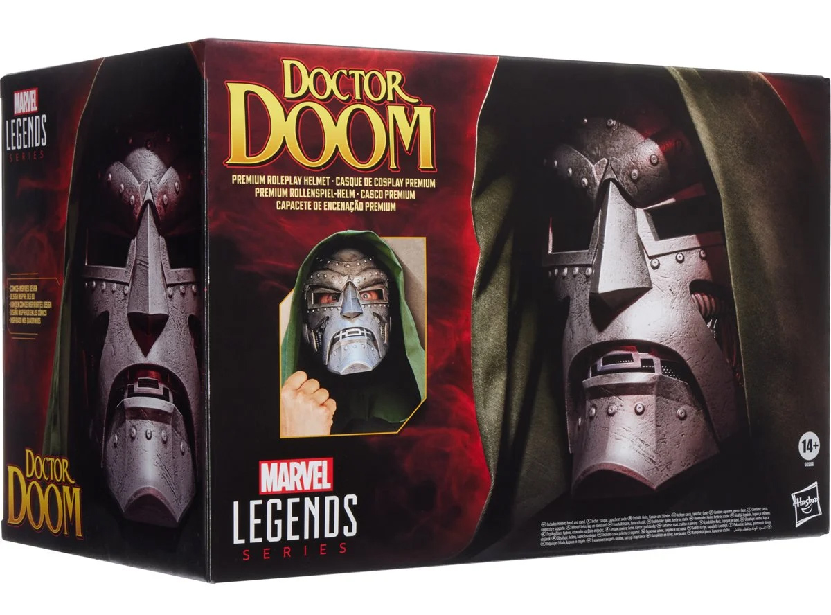 Doctor Doom Marvel Legends Premium Roleplay Helmet