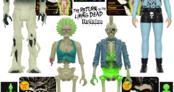 Action Figures Reaction Fosforescentes de A Volta dos Mortos Vivos (The Return of the Living Dead)