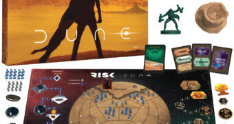 Jogo de Tabuleiro Duna Risk (War) de Denis Villeneuve e Frank Herbert