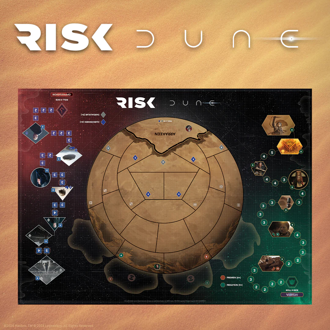 Duna Risk board game (WAR)