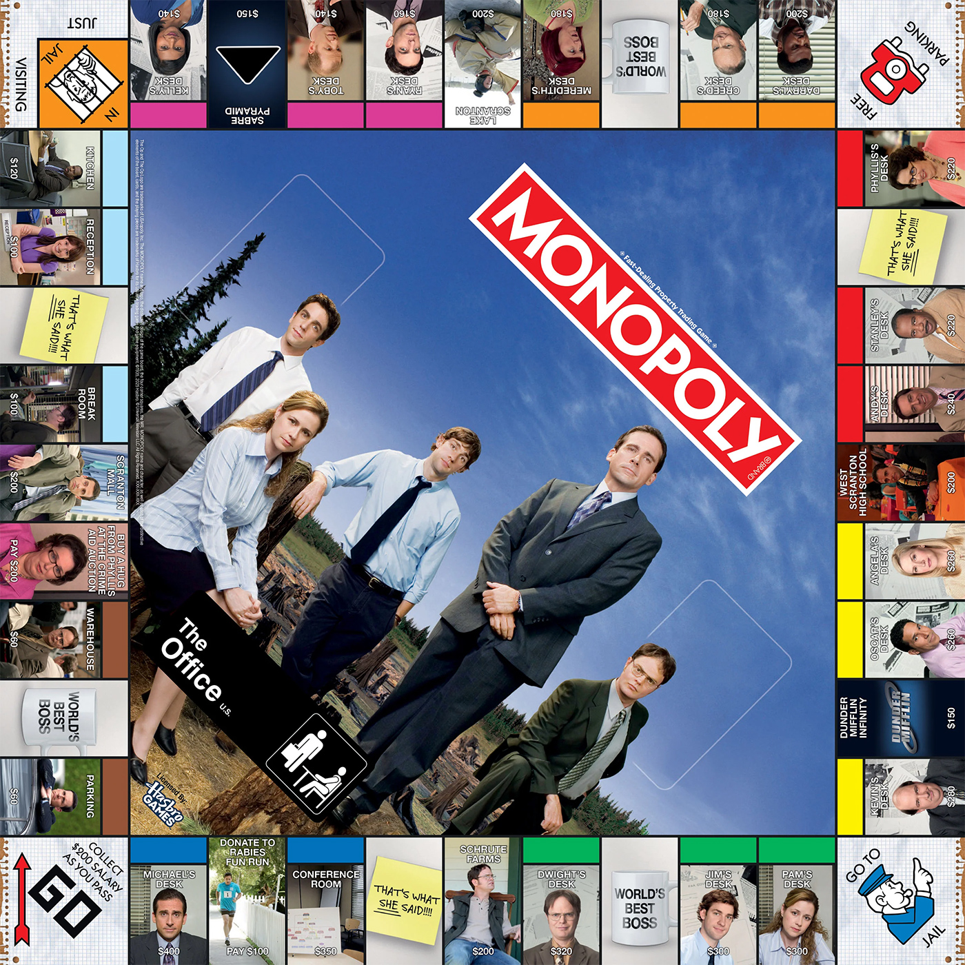 Jogo de Tabuleiro Monopoly The Office