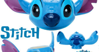 Porta Balas Stitch com Orelhas Gigantes