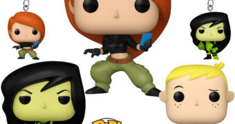 Kim Possible Bonecas Pop! e Chaveiros Pocket Pop!