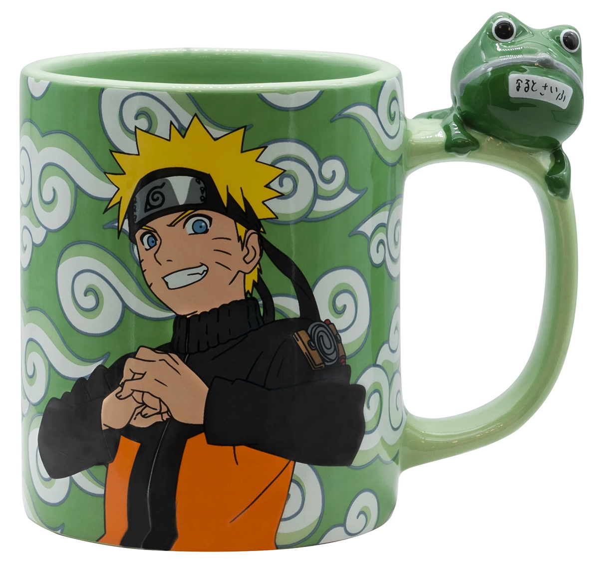 Caneca Naruto Shippuden com Sapo Gama-Chan 3D