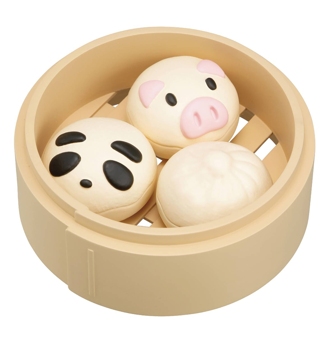 Quebra-Cabeça 3D Kaitai Puzzle: Pãezinhos Nikuman Cozidos no Vapor