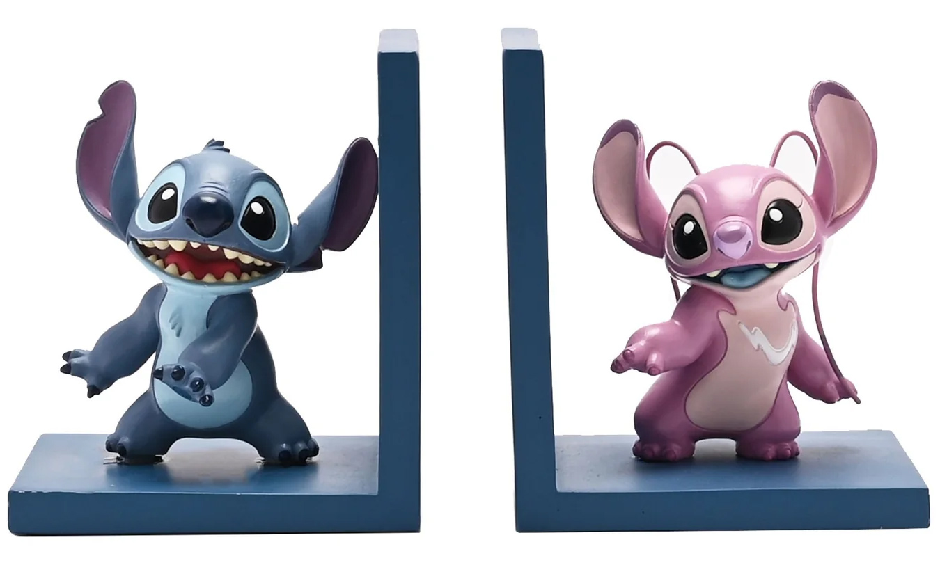 Stitch & Angel 3D Bookends Book Supports