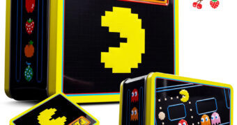 Lancheira de Lata Pac-Man com os Fantasminhas Blinky, Pinky, Inky e Clyde