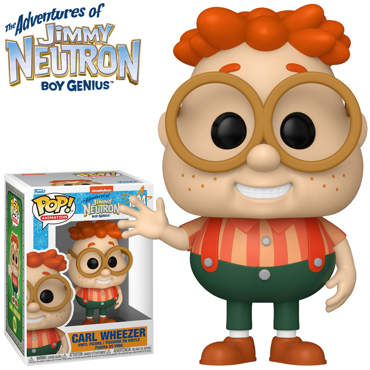 Bonecos Pop! As Aventuras de Jimmy Neutron, o Menino Gênio
