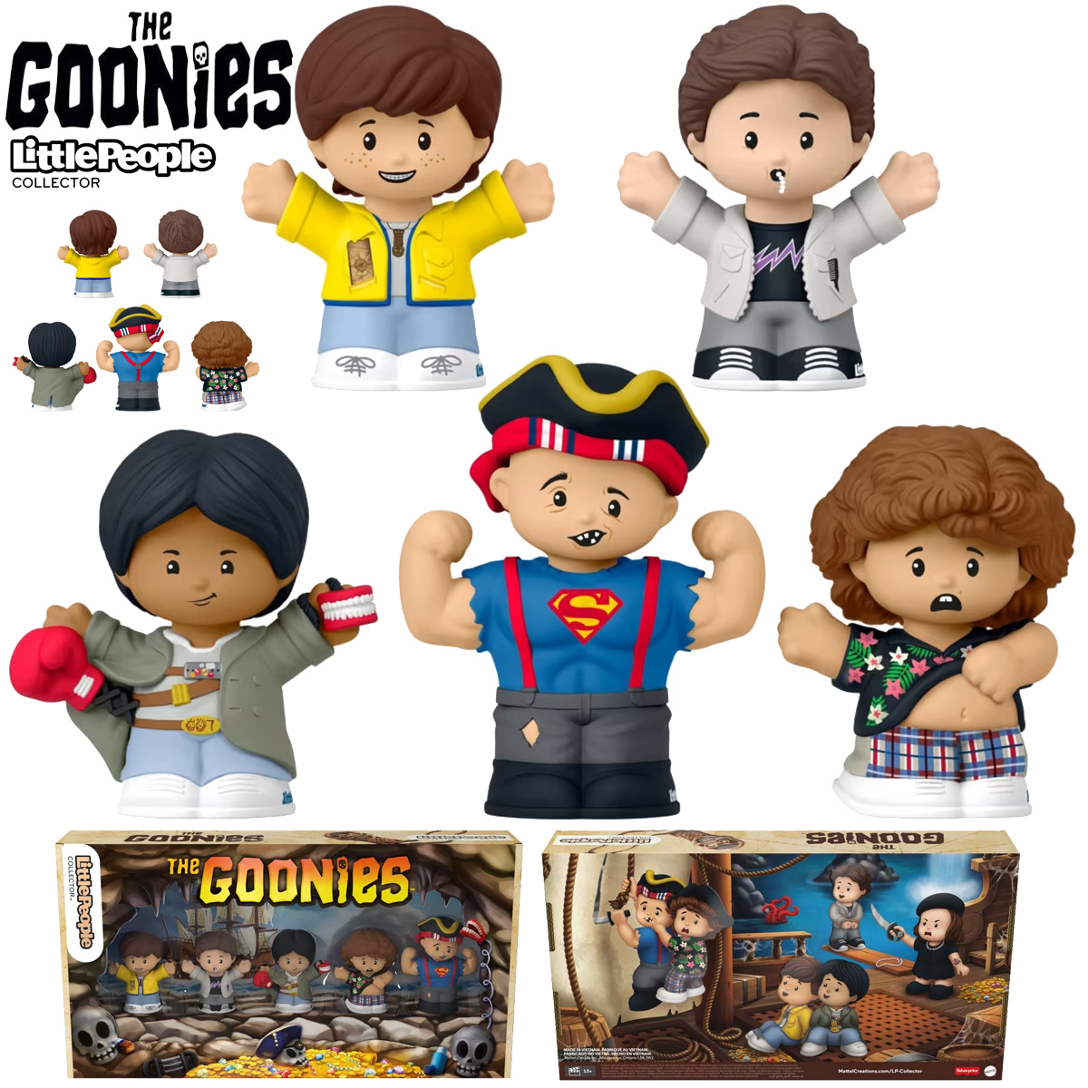 Bonecos Os Goonies Little People Collector