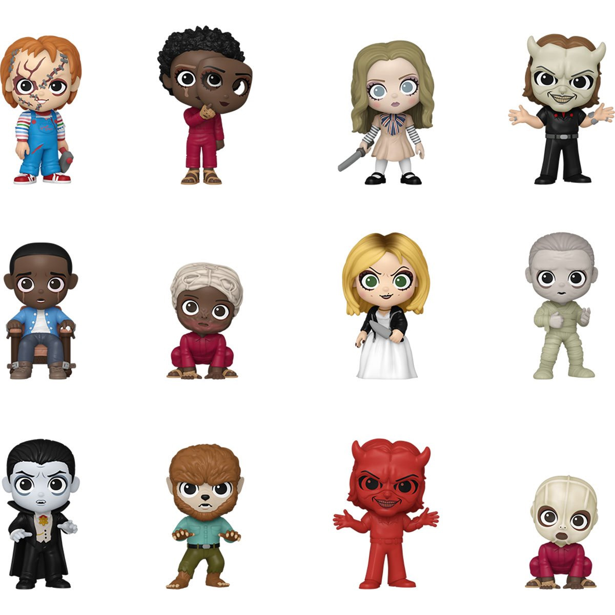 Mini-Figuras Universal Pictures Horror Mystery Minis