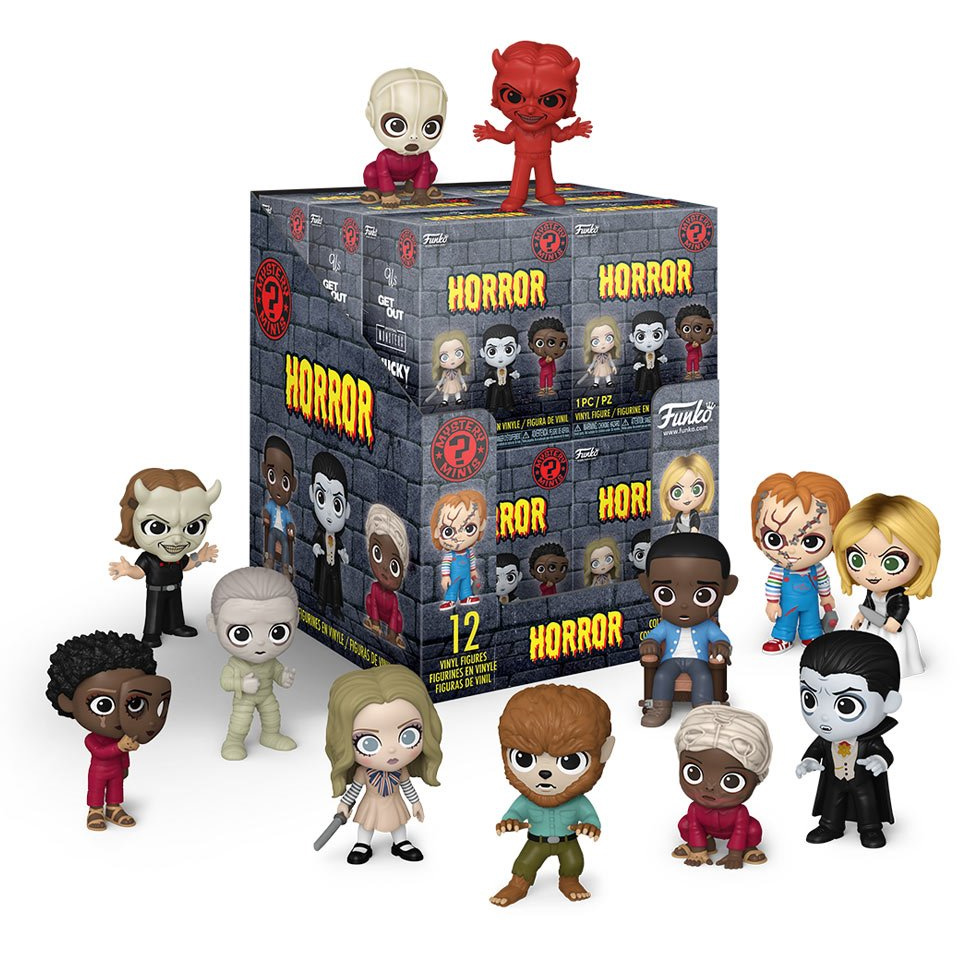 Mini-Figuras Universal Pictures Horror Mystery Minis