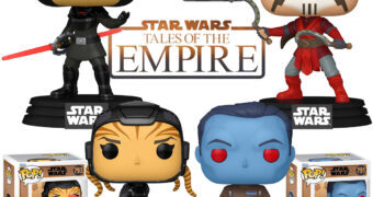 Bonecas Pop! da Série Animada Star Wars: Contos do Império (Star Wars: Tales of the Empire)