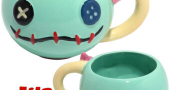Caneca Esculpida Xepa Scrump, a Boneca de Pano de Lilo & Stitch
