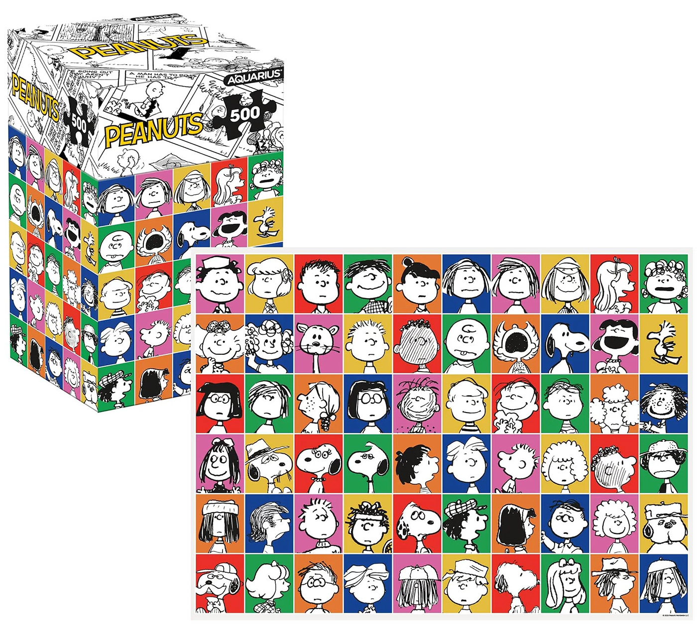 Quebra-Cabeça Peanuts “Portraits” com 500 peças