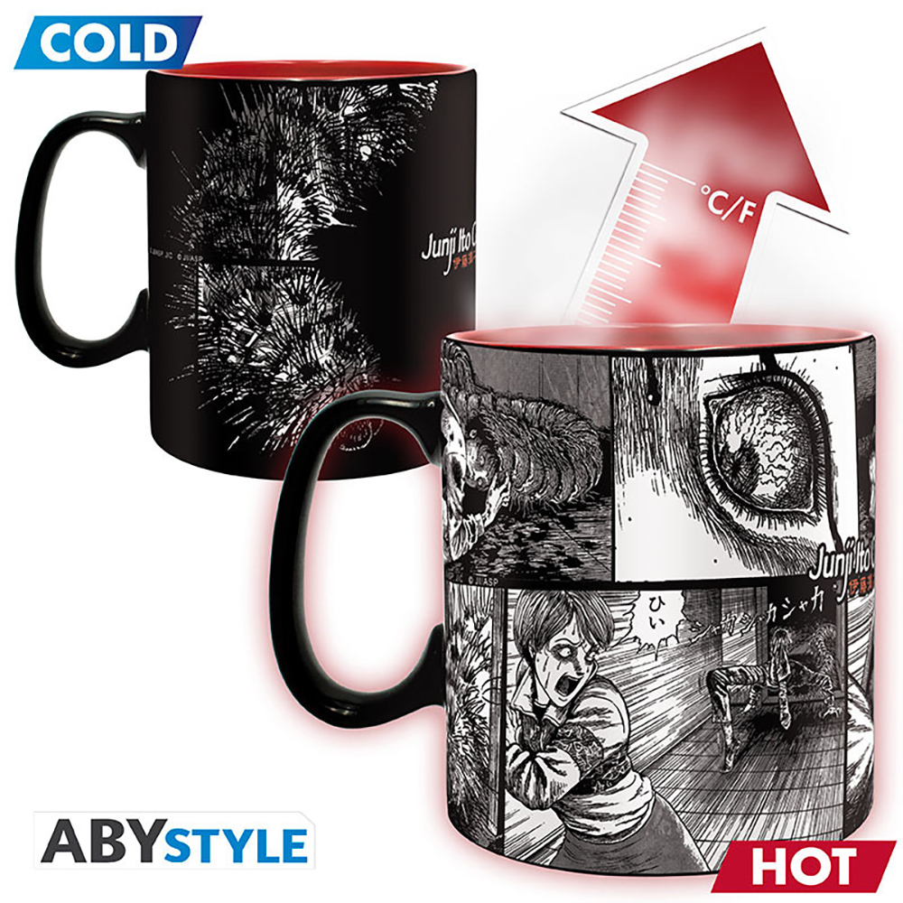 Caneca de Calor Reativo Junji Ito “Honored Ancestor”