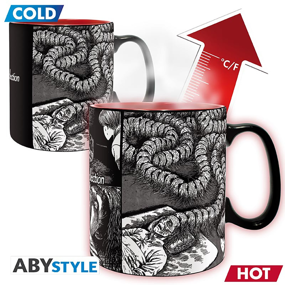 Caneca de Calor Reativo Junji Ito “Honored Ancestor”