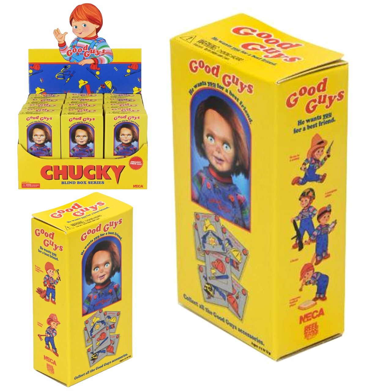 Action Figures Chucky (Série de TV) Neca Blind Box