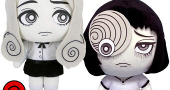 Bonecas de Pelúcia Uzumaki – A Espiral do Horror de Junji Ito: Kirie e Azami