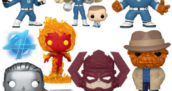 Bonecos Pop! Quarteto Fantástico: Primeiros Passos (The Fantastic Four: First Steps)
