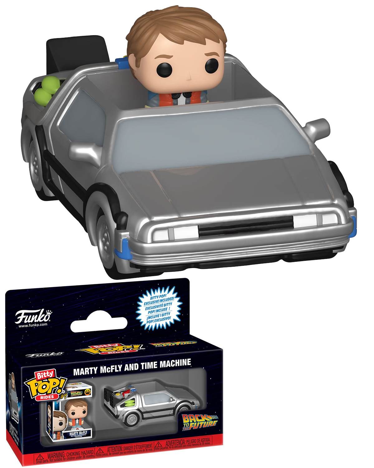 Micro-Figuras e Veículos Bitty Pop! Rides