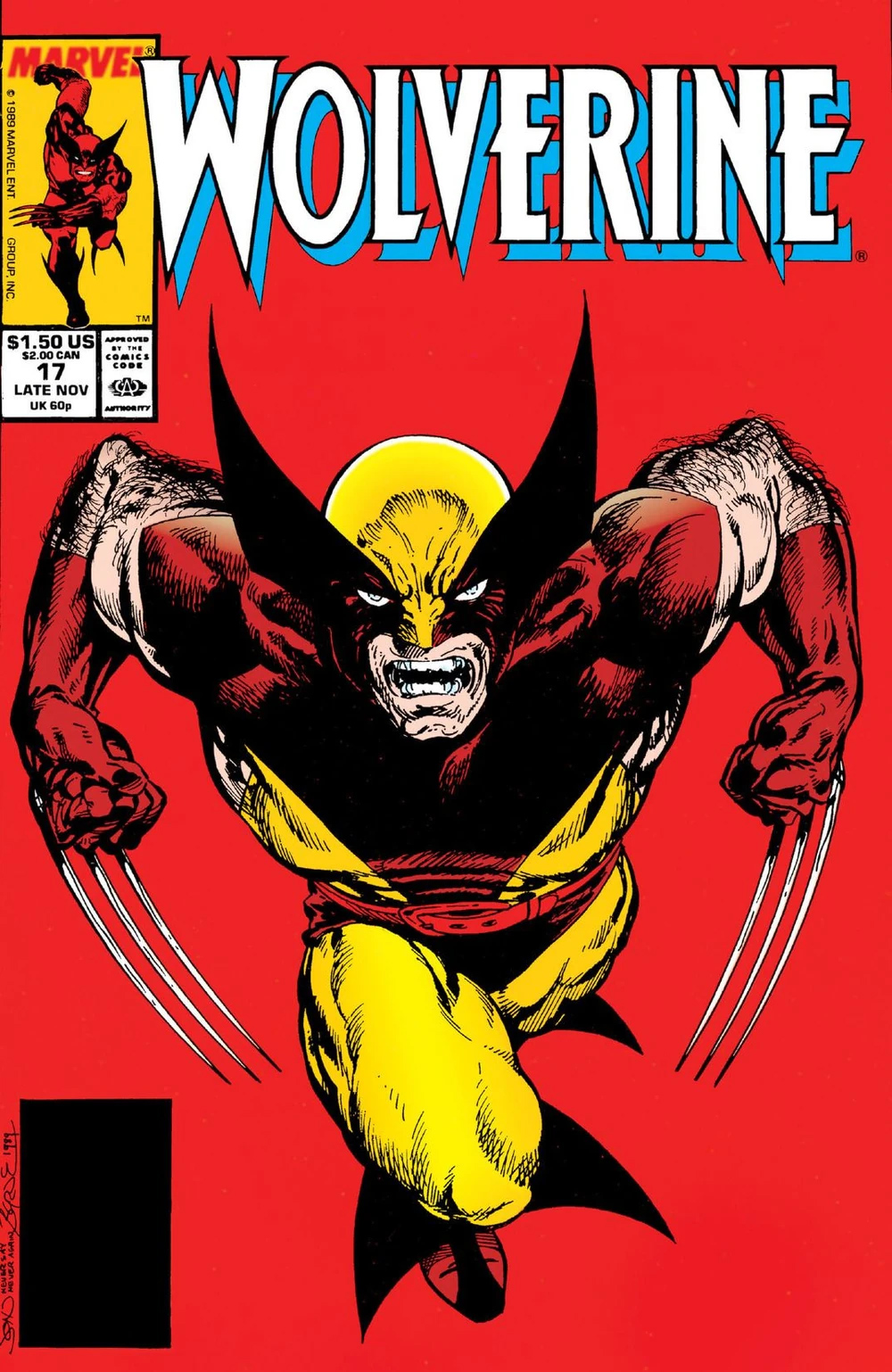 Marvel Wolverine #17 (1989)