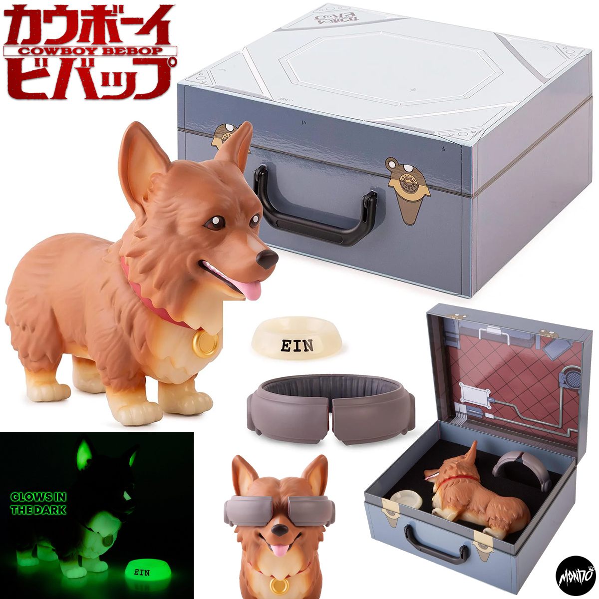 Boneco Ein, Cão de Dados Fosforescente do Anime Cowboy Bebop