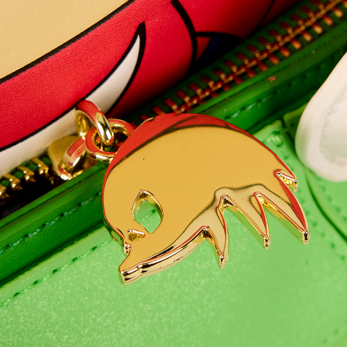 Mini-Mochila Knuckles, o Equidna do Game Sonic the Hedgehog
