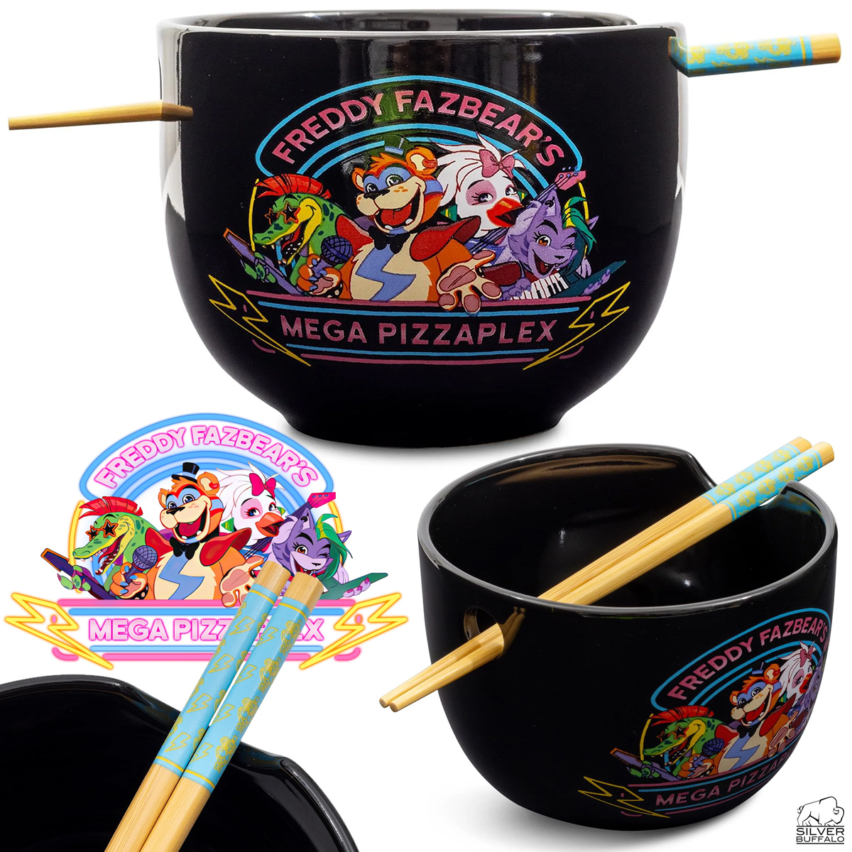 Tigela Ramen Freddy Fazbear's Mega Pizzaplex