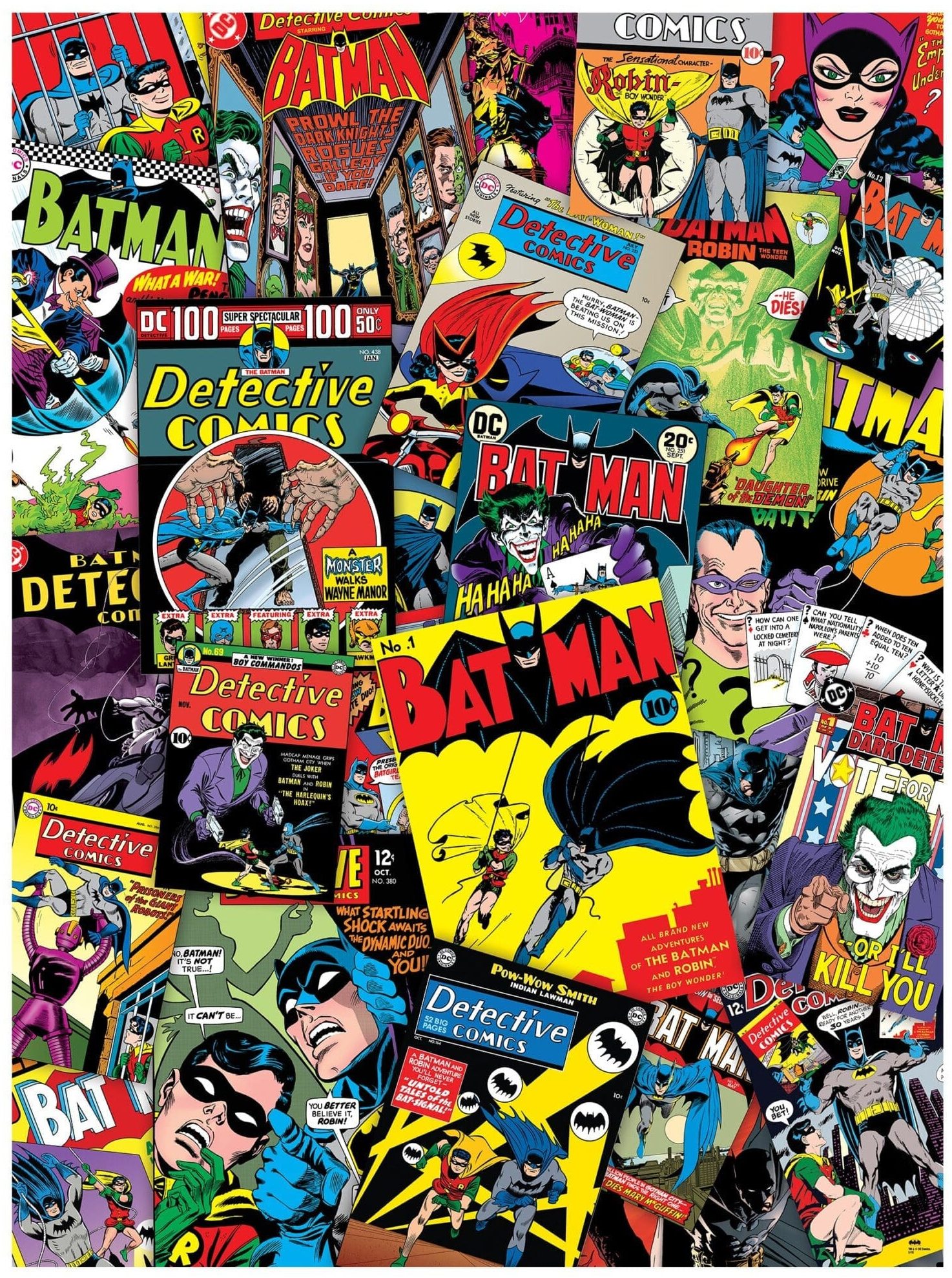 Batman Puzzle Covers Country Comics (DC Comics)
