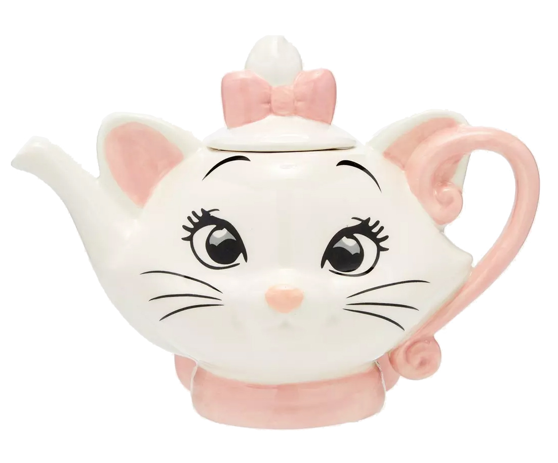 Bule de Chá Gatinha Marie do Filme Aristogatas (Disney)