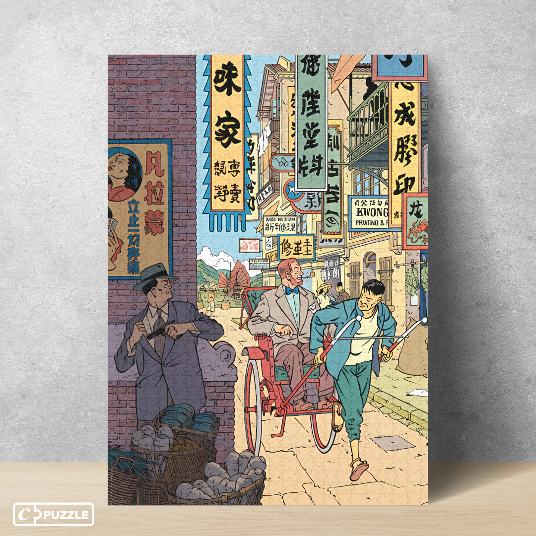 Company Puzzle Blake and Edgar P. Jacobs Mortimer