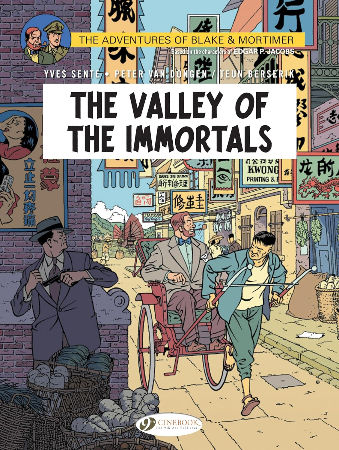 Blake and Mortimer Drawn Band by Edgar P. Jacobs