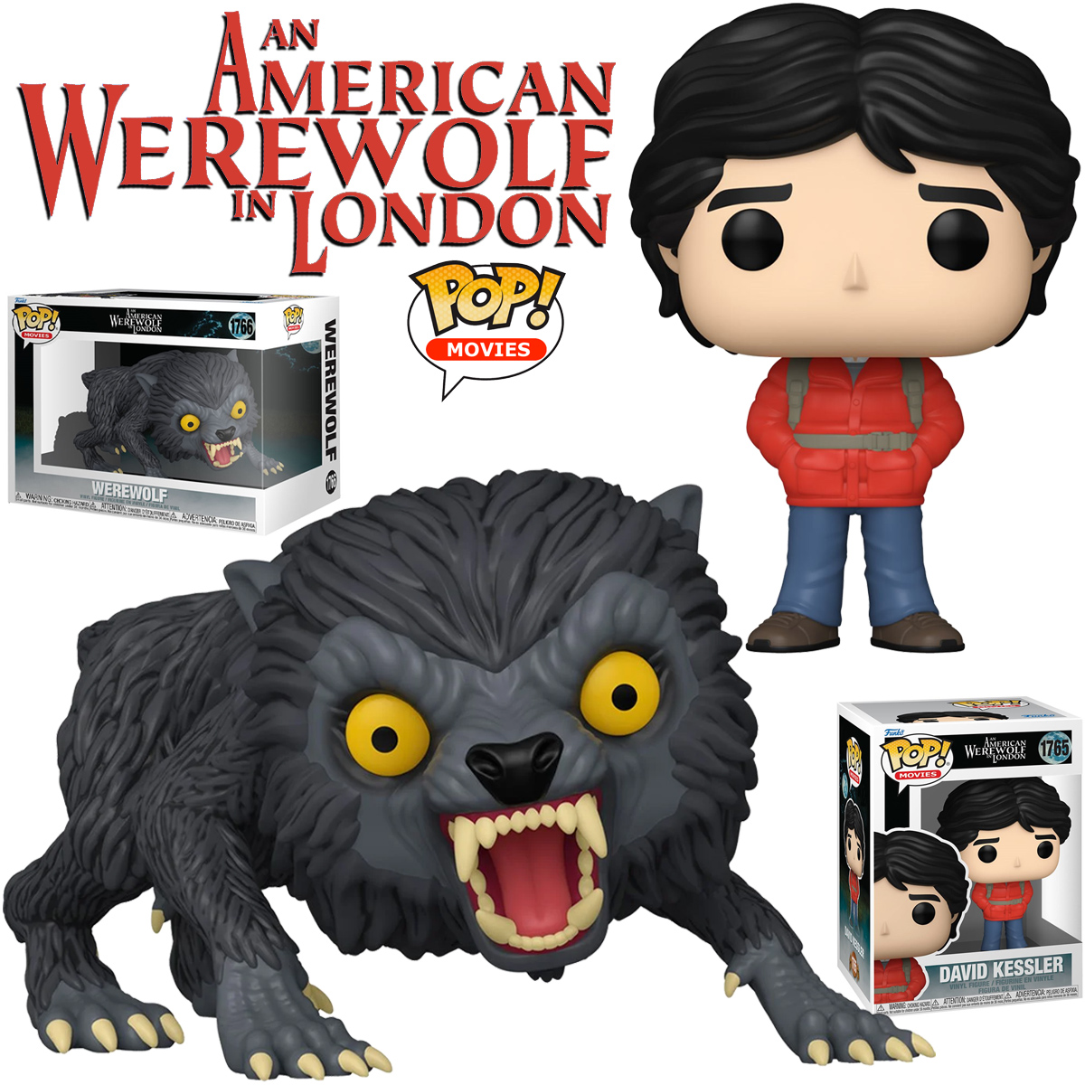 Bonecos Pop! Um Lobisomem Americano em Londres