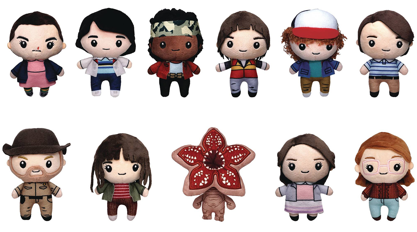 Stranger Things 3D Plush Plush Bag clips (blind-bag)