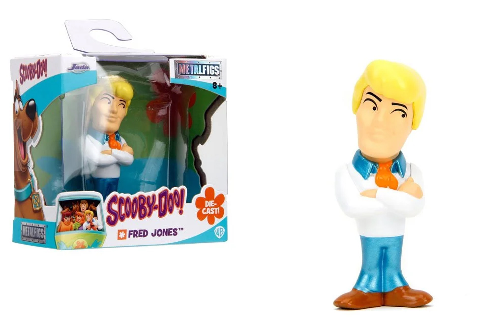 Scooby-Doo Mini-Figures and the cast metal metal mystery