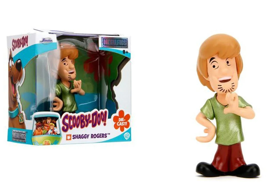Scooby-Doo Mini-Figures and the cast metal metal mystery