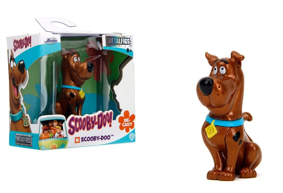 Scooby-Doo Mini-Figures and the cast metal metal mystery