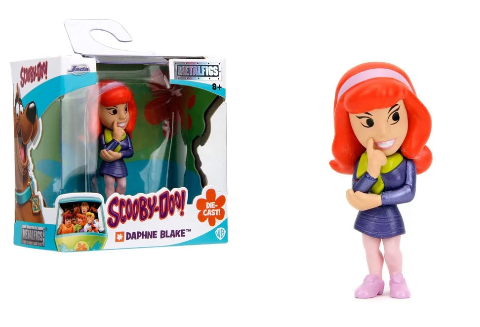 Scooby-Doo Mini-Figures and the cast metal metal mystery