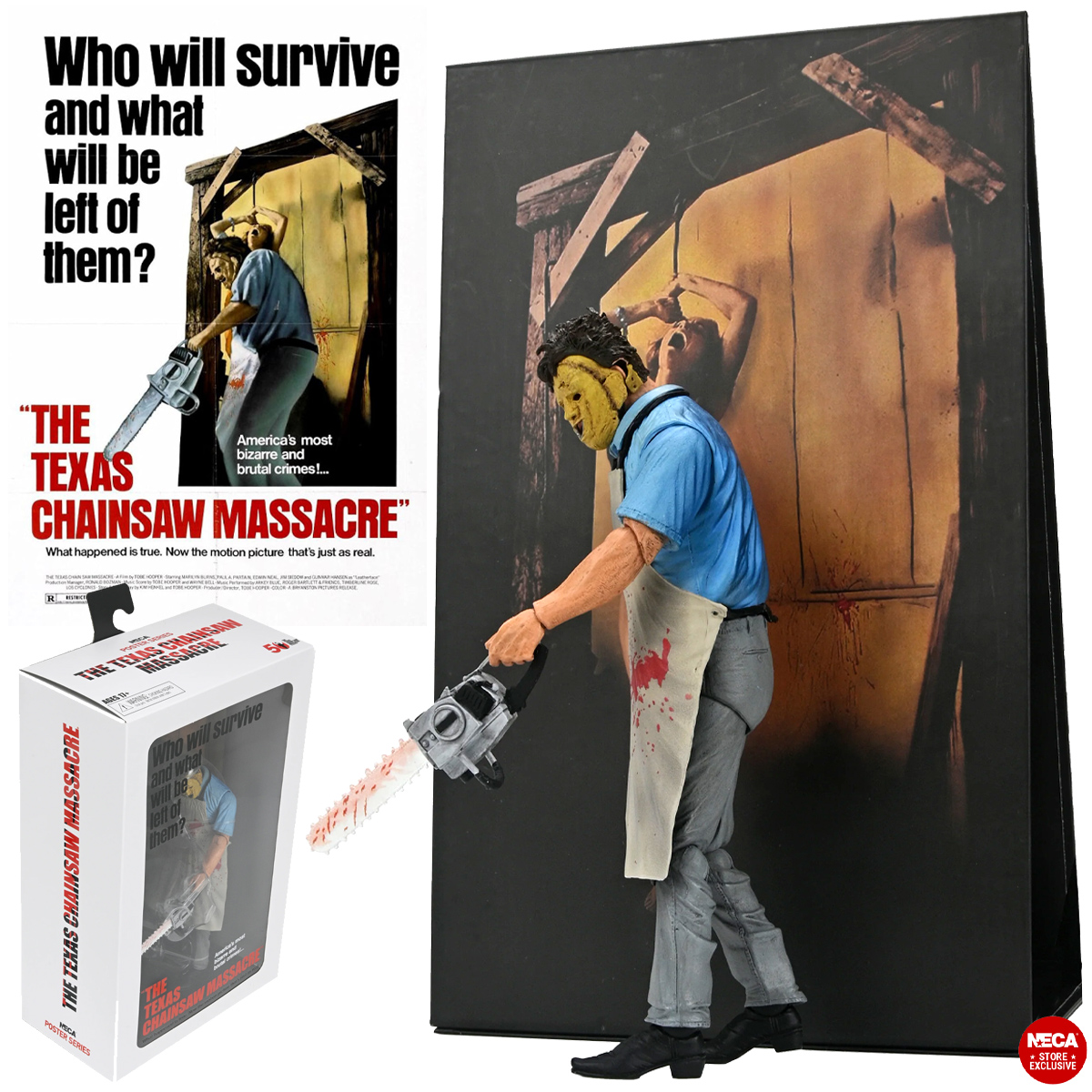 Action Figure Leatherface Poster Series Ultimate
