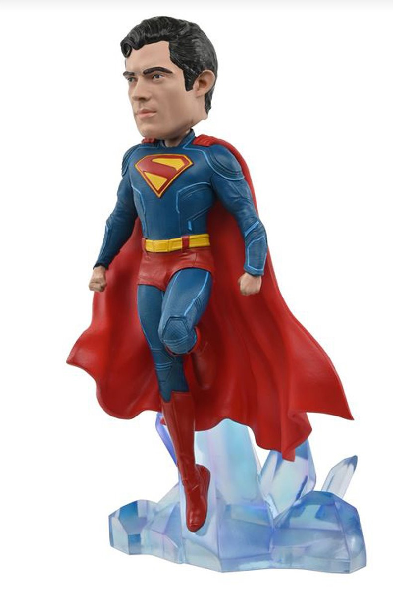 Boneco Superman Head Knocker (David Corenswet) do Filme de James Gunn (Bobble Head)