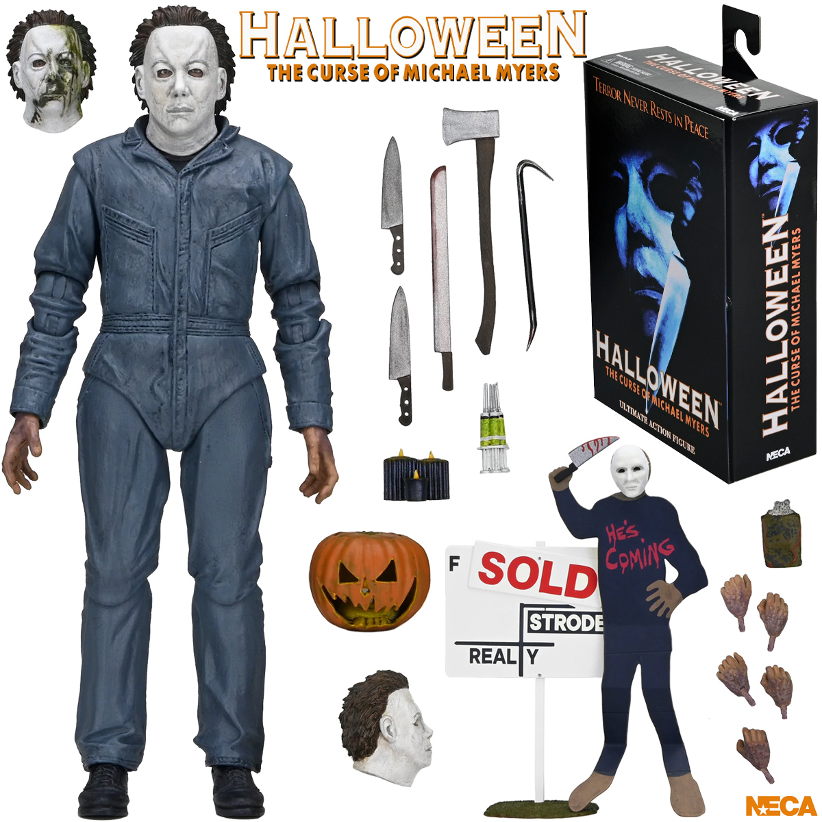 Action Figure Ultimate Michael Myers em Halloween VI - A Última Vingança