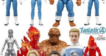 Action Figures Marvel Legends Quarteto Fantástico: Primeiros Passos (The Fantastic Four: First Steps)