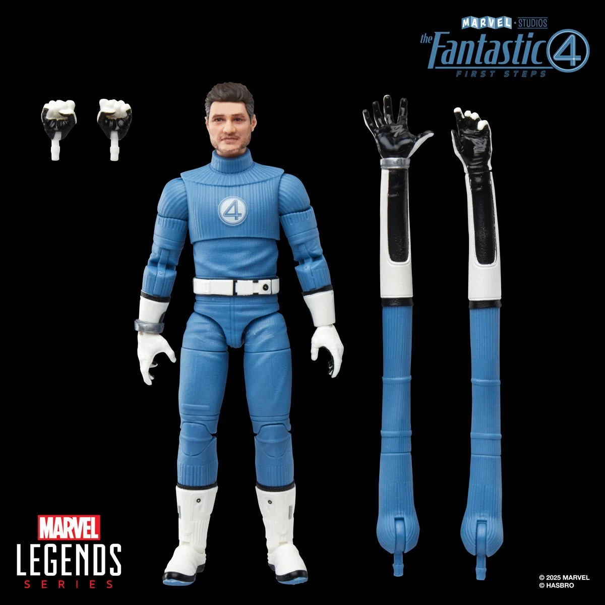 Action Figures Marvel Legends Quarteto Fantástico: Primeiros Passos (The Fantastic Four: First Steps)