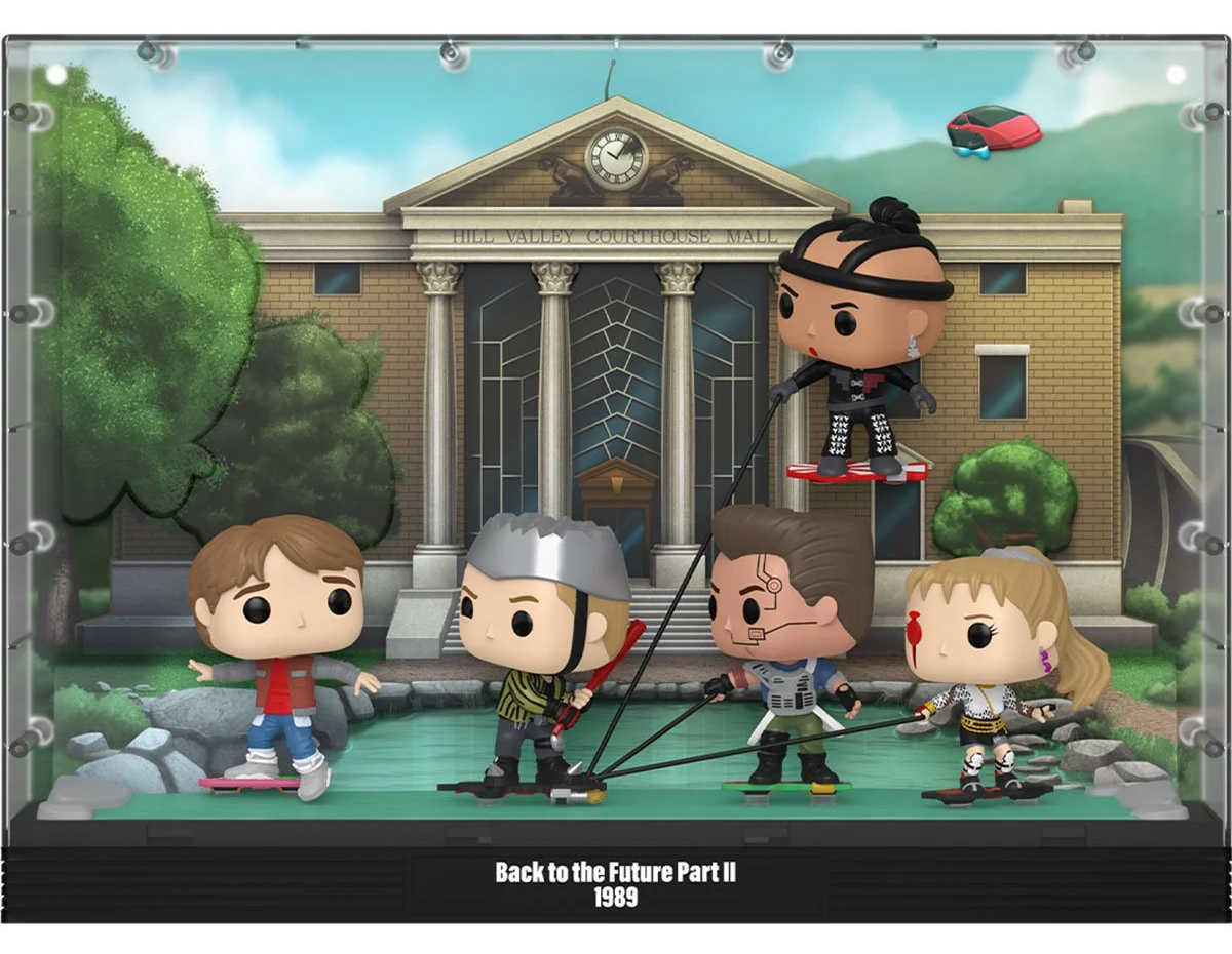 De Volta para o Futuro II “Hoverboard Chase” Pop! Moment