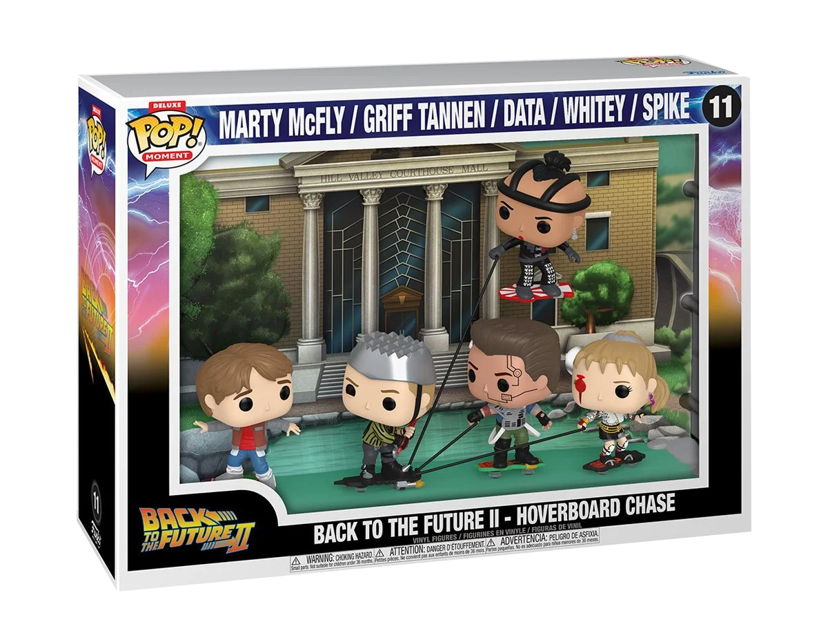 De Volta para o Futuro II “Hoverboard Chase” Pop! Moment