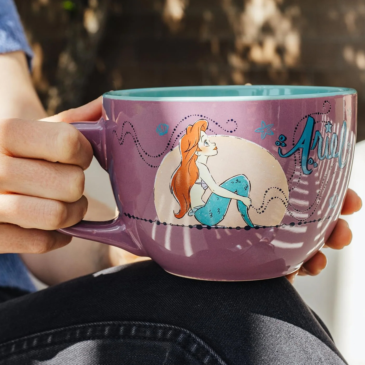 Caneca de Sopa Ariel - A Pequena Sereia
