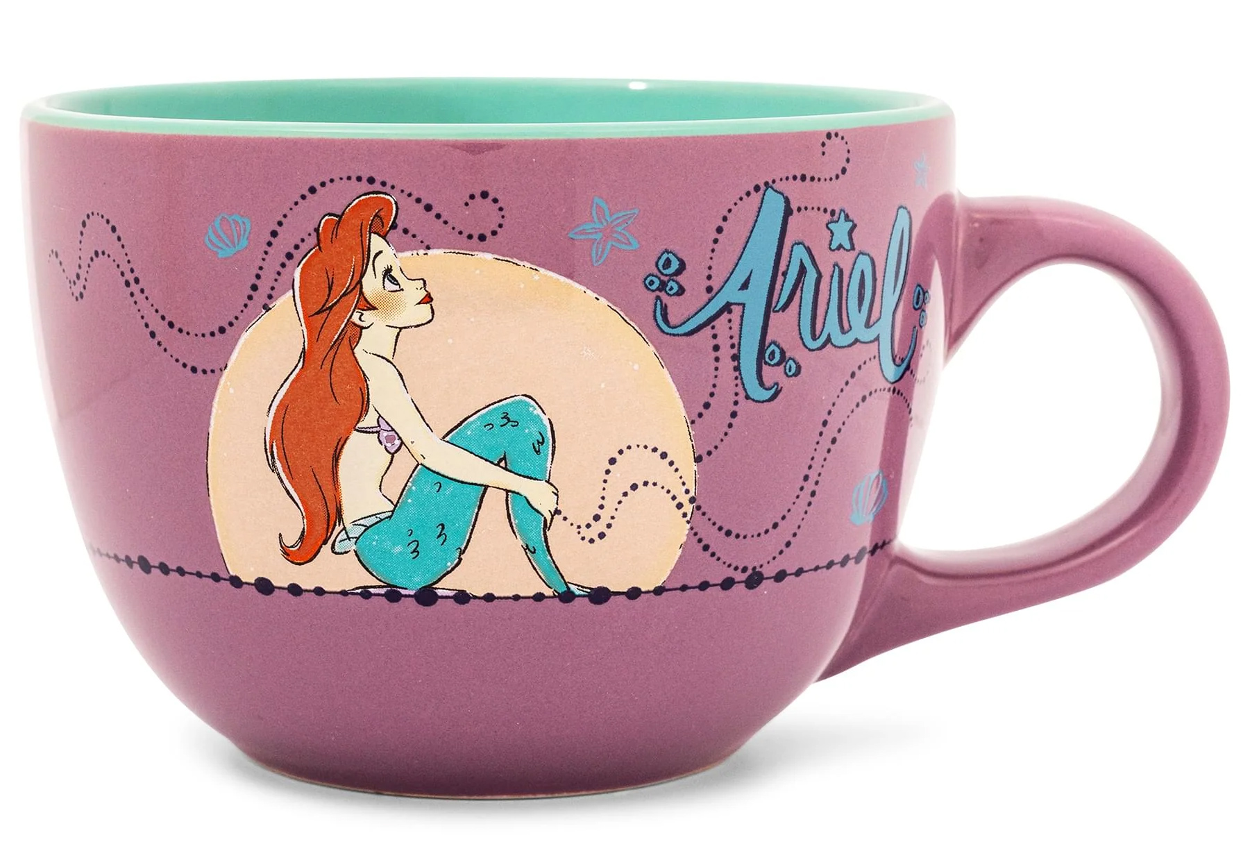 Caneca de Sopa Ariel - A Pequena Sereia
